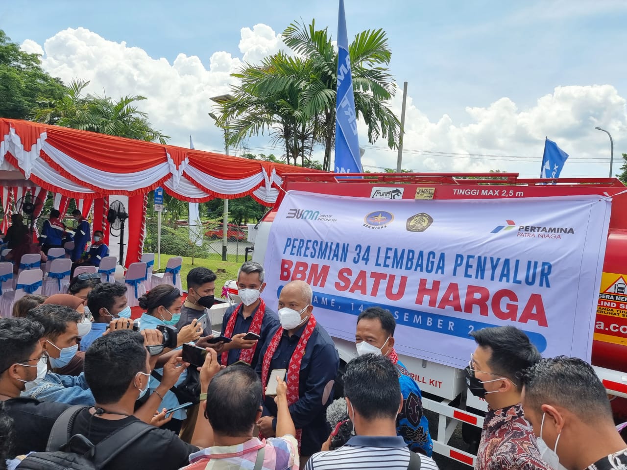PT Pertamina Patra Niaga Regional Papua Maluku resmikan 9 titik penyalur BBM 1 harga PT Pertamina Patra Niaga Regional Papua Maluku resmikan 9 titik penyalur BBM 1 harga