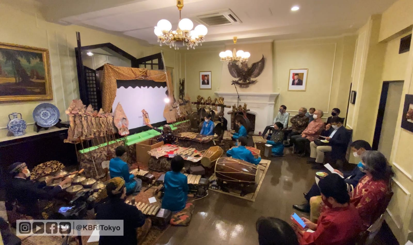 Dubes Heri siap terus perkuat promosi gamelan di Jepang Dubes Heri siap terus perkuat promosi gamelan di Jepang