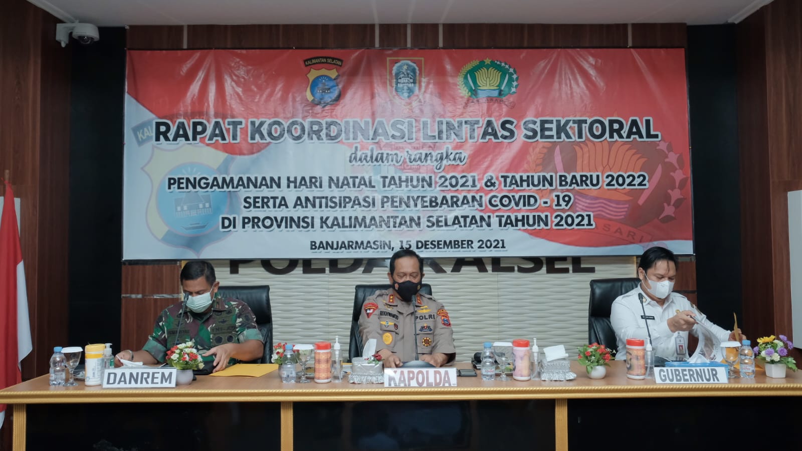Polda Kalsel gelar rakor lintas sektoral pengamanan Nataru Polda Kalsel gelar rakor lintas sektoral pengamanan Nataru