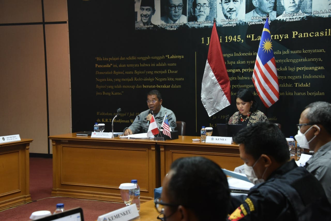 Bakamla RI dan MKN Malaysia bahas implementasi MoU Common Guidelines Bakamla RI dan MKN Malaysia bahas implementasi MoU Common Guidelines