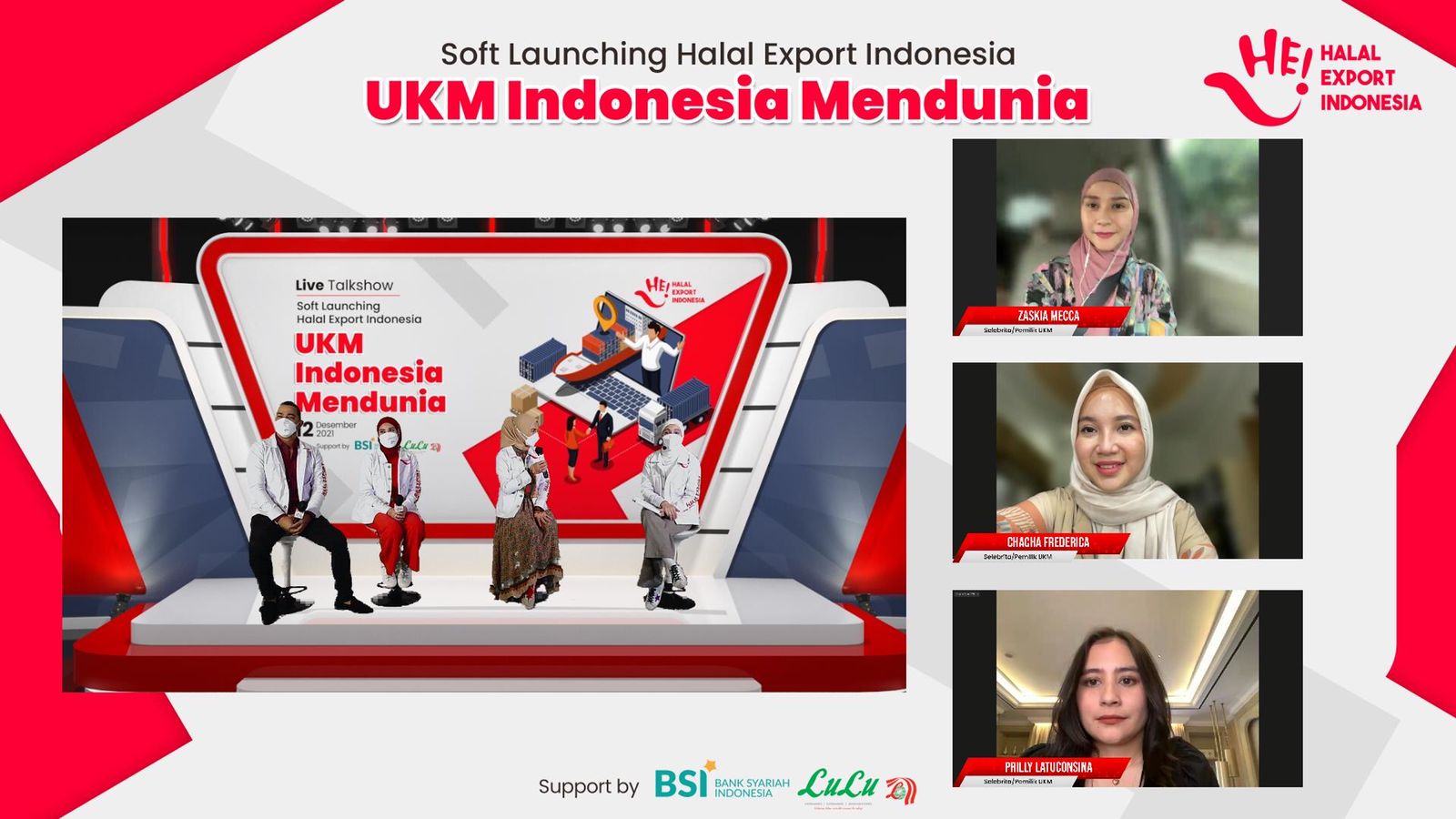 Aktor Ammar Zoni inisiasi gelaran Halal Export Indonesia Aktor Ammar Zoni inisiasi gelaran Halal Export Indonesia