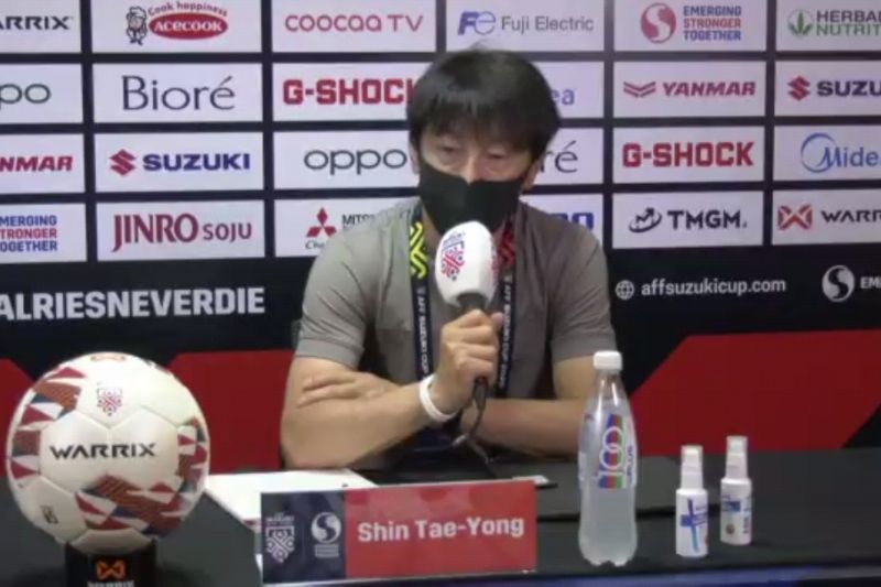 Shin minta timnas Indonesia tampil tenang saat hadapi Malaysia