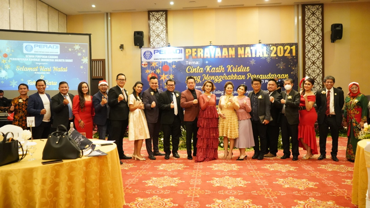 Rayakan Natal 2021, Peradi Jakbar galang donasi untuk korban erupsi Semeru Rayakan Natal 2021, Peradi Jakbar galang donasi untuk korban erupsi Semeru