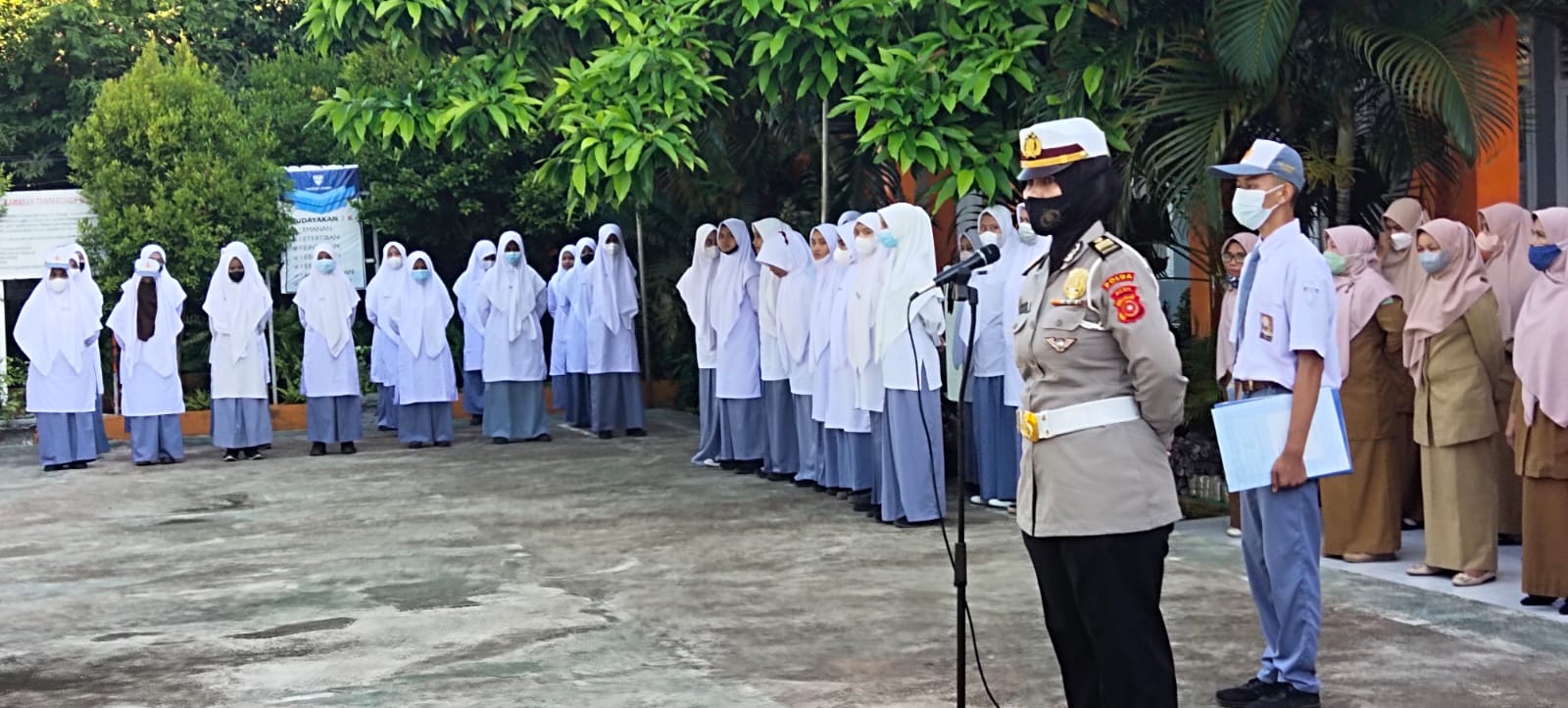 Ditlantas Polda Aceh gelar Aceh Police Go to School Ditlantas Polda Aceh gelar Aceh Police Go to School