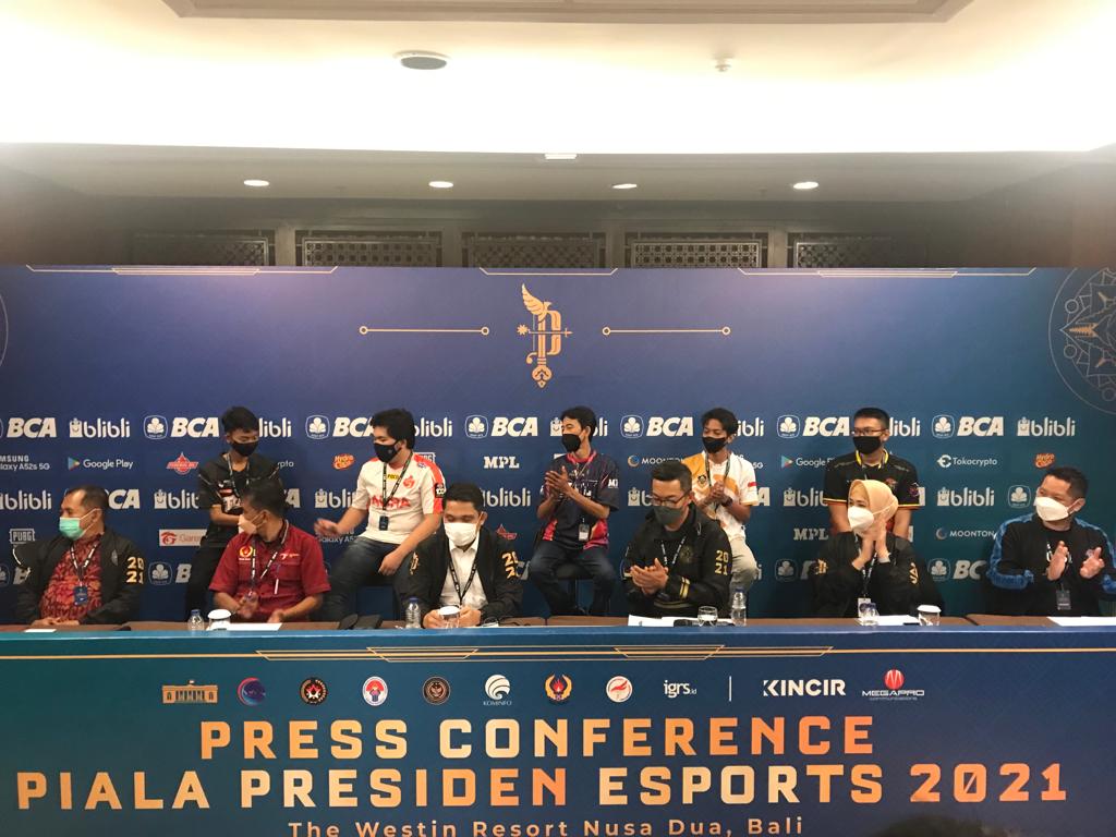 Final Piala Presiden Esports 2021 di Bali berhadiah total Rp2 miliar Final Piala Presiden Esports 2021 di Bali berhadiah total Rp2 miliar