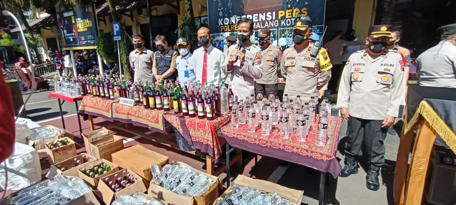 Selama pandemi angka penyalahgunaan narkoba dan miras di Kota Malang naik