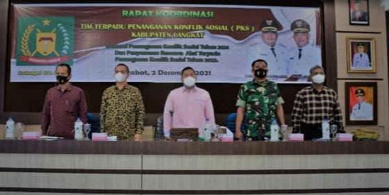 Pemkab Langkat evaluasi penanganan konflik sosial Pemkab Langkat evaluasi penanganan konflik sosial