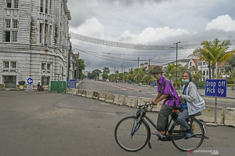 Kawasan Kota Tua tutup saat malam Tahun Baru Kawasan Kota Tua tutup saat malam Tahun Baru