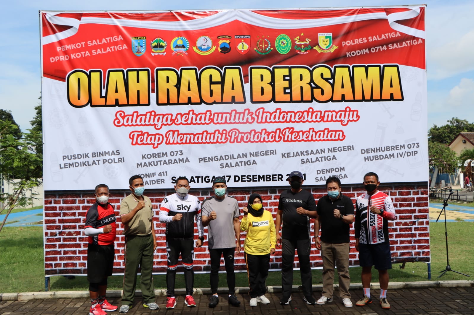 Tingkatkan soliditas, Polres Salatiga gelar olah raga bersama Tingkatkan soliditas, Polres Salatiga gelar olah raga bersama