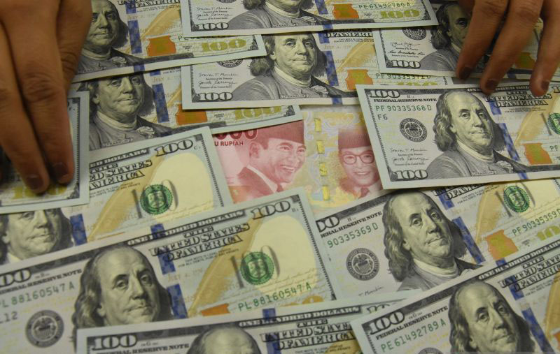 Rupiah Rabu pagi melemah 7 poin Rupiah Rabu pagi melemah 7 poin