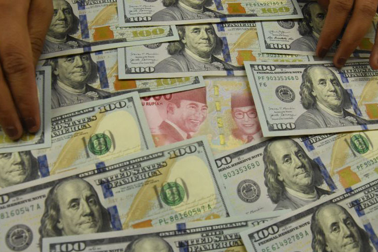 Rupiah Jumat pagi menguat 48 poin