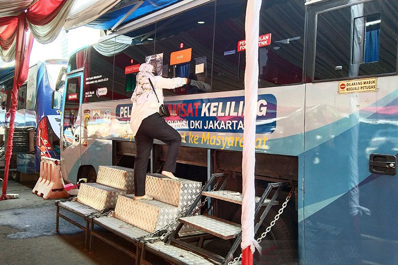 Minggu, layanan SIM keliling di Jakarta ada di dua lokasi