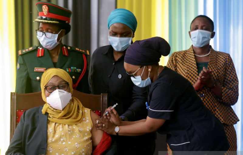 Dalam sepekan, 38 nakes Tanzania terkena COVID