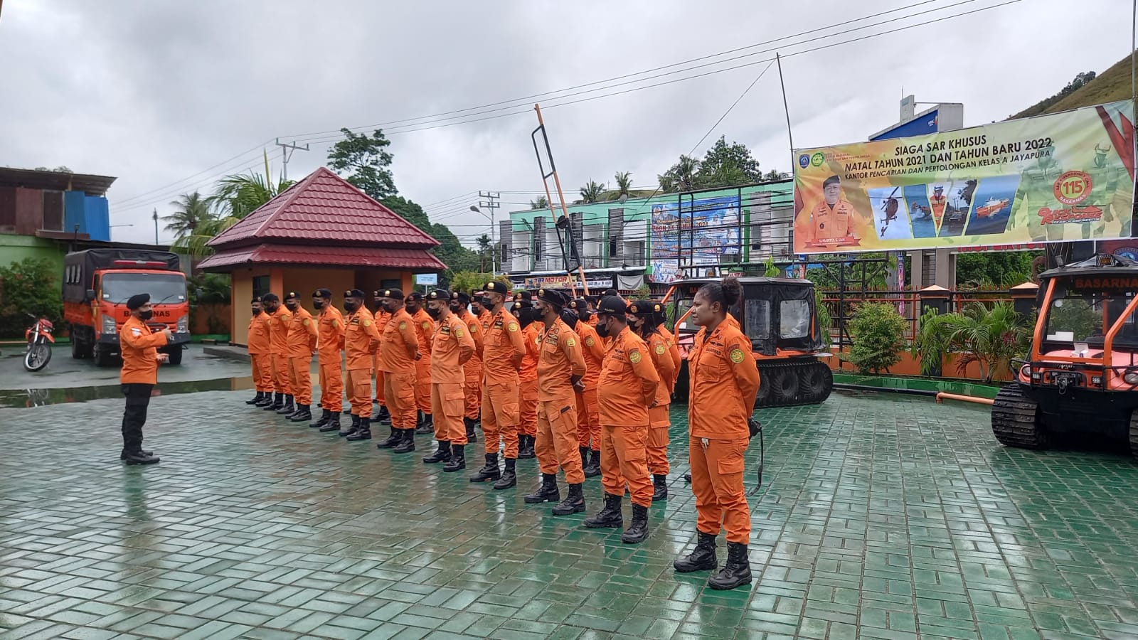 Siaga SAR khusus Nataru, Basarnas Jayapura libatkan 86 personil di tempat wisata Siaga SAR khusus Nataru, Basarnas Jayapura libatkan 86 personil di tempat wisata