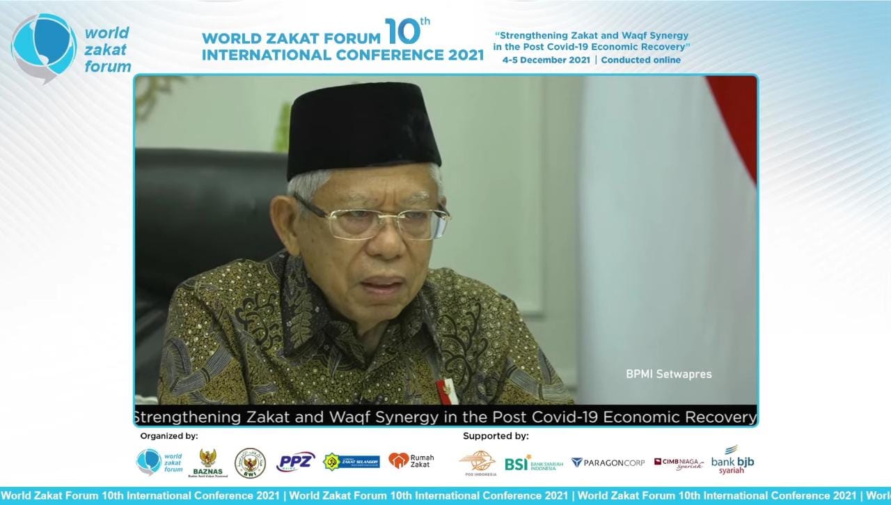 Wapres RI buka World Zakat Forum 2021 Wapres RI buka World Zakat Forum 2021