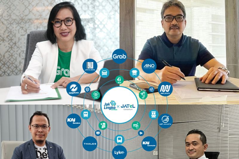 JakLingko resmi bermitra dengan Grab mudahkan mobilitas di Jakarta JakLingko resmi bermitra dengan Grab mudahkan mobilitas di Jakarta