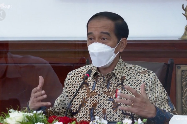 Jokowi soal Omicron Jokowi soal Omicron