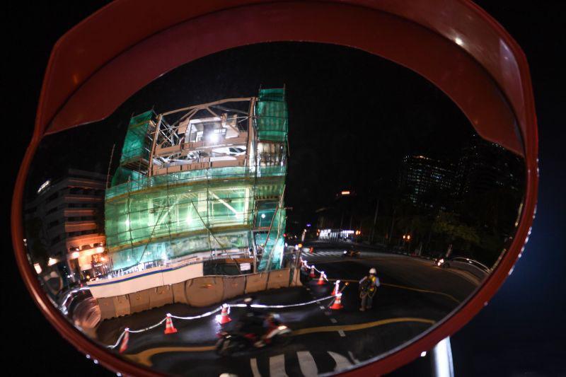 Pemindahan Tugu Jam Thamrin ke Monas dilakukan bertahap