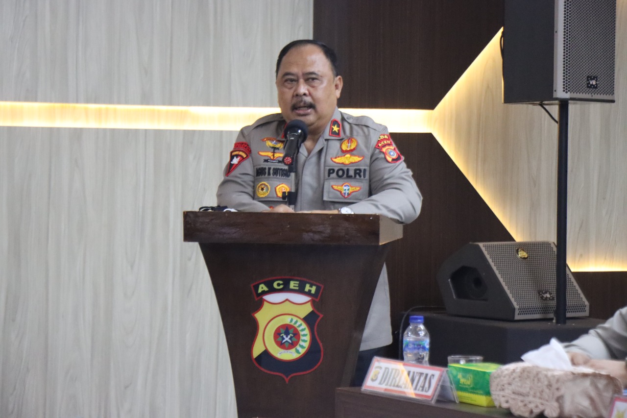 Polda Aceh gelar rakor linas sektor pengamanan Nataru 