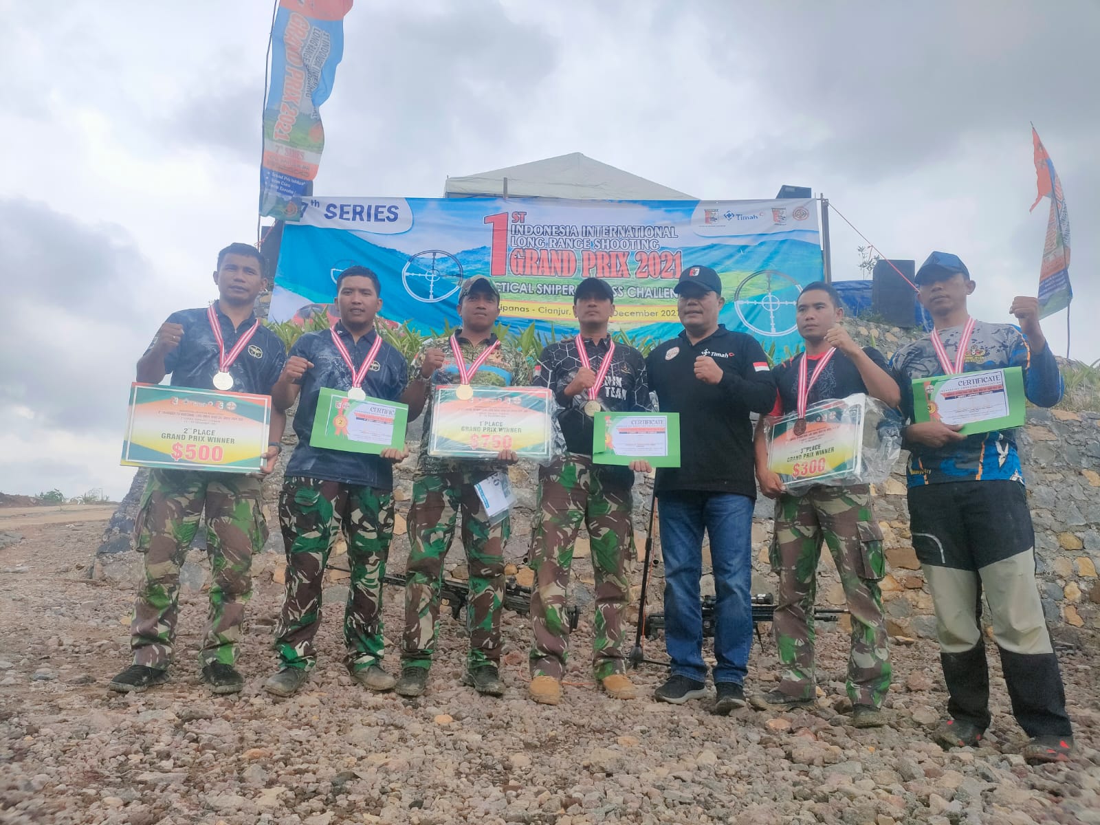 Batalyon 812 Satuan 81 Kopassus juara satu Long Range Grand Prix 2021 Batalyon 812 Satuan 81 Kopassus juara satu Long Range Grand Prix 2021