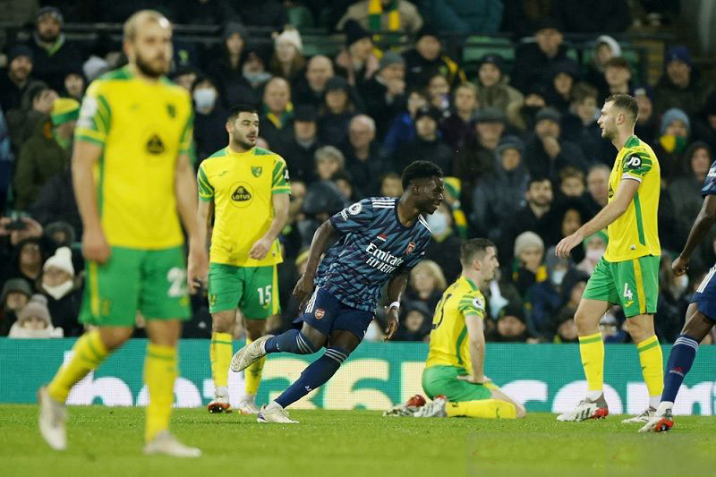 Arsenal kubur mimpi Norwich menangi Boxing Day perdana di Liga Premier