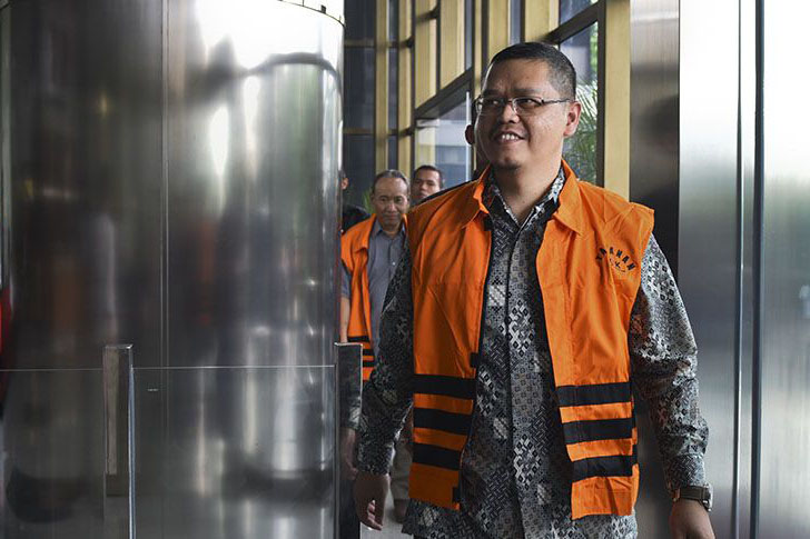 KPK limpahkan berkas perkara Yudi Widiana ke pengadilan tipikor KPK limpahkan berkas perkara Yudi Widiana ke pengadilan tipikor