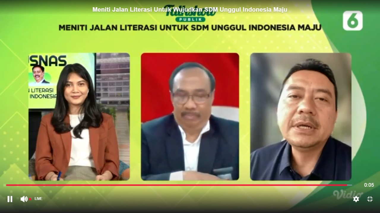 Literasi jadi kunci penting Indonesia maju