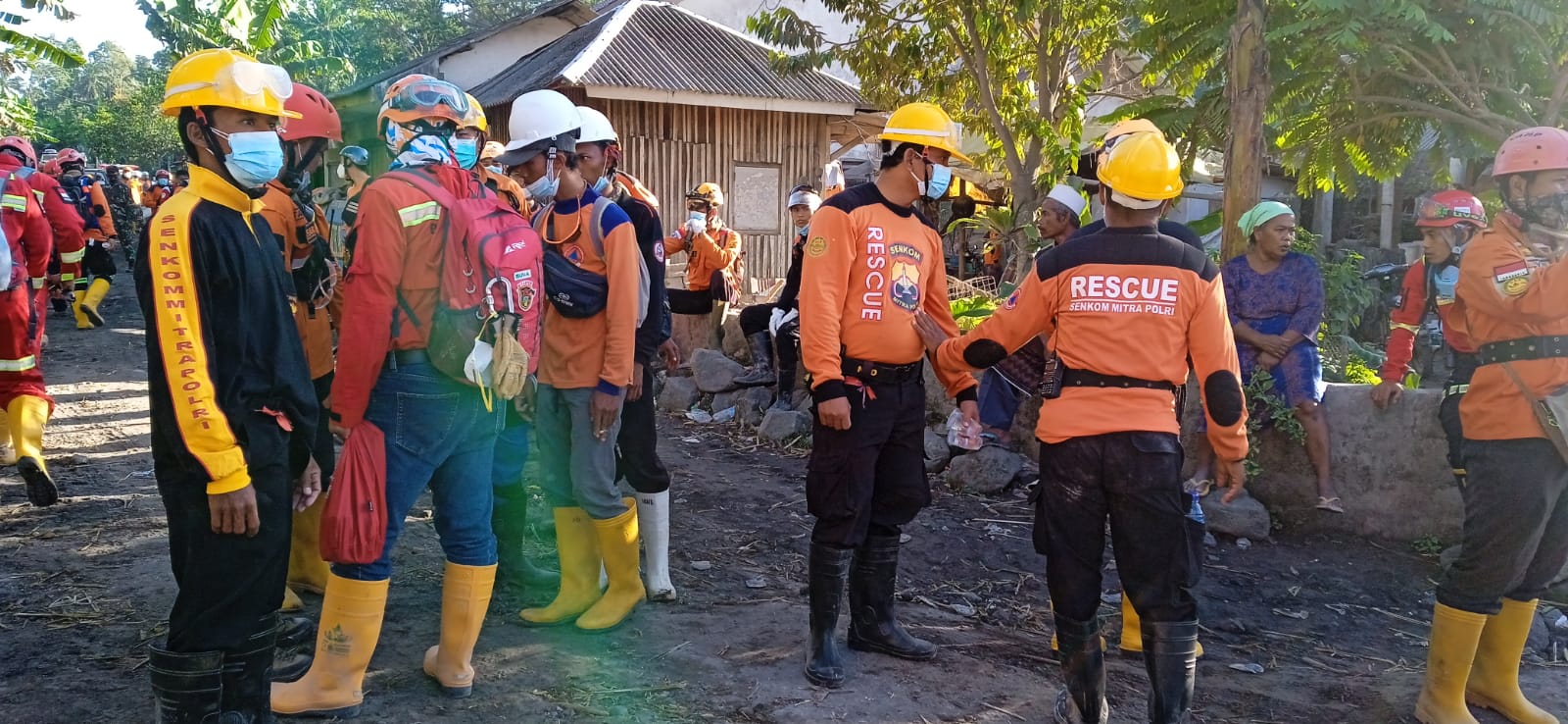Tim SAR gabungan temukan body part korban erupsi Semeru Tim SAR gabungan temukan body part korban erupsi Semeru