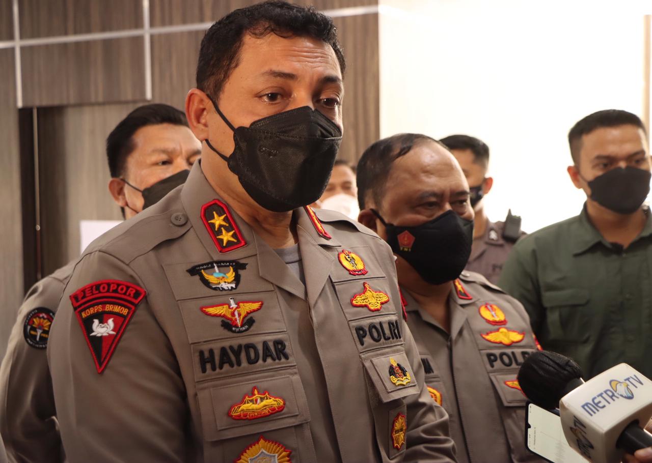 Kapolda harapkan dana BTT dapat digunakan untuk bansos vaksinasi Kapolda harapkan dana BTT dapat digunakan untuk bansos vaksinasi