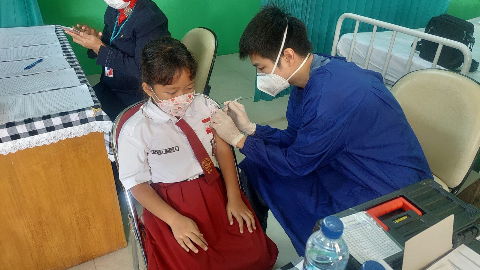 Wali Kota Jakarta Utara tinjau vaksinasi anak usia 6-11 tahun