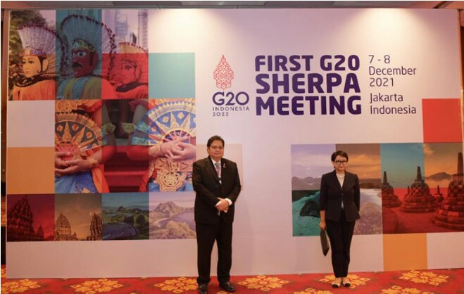 Indonesia sukses gelar pertemuan pertama Sherpa G20, seluruh delegasi negatif Covid-19 Indonesia sukses gelar pertemuan pertama Sherpa G20, seluruh delegasi negatif Covid-19