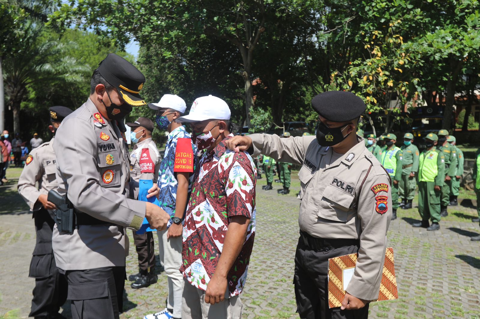 Cegah Covid-19 dan sambut Nataru, Polres Semarang gelar apel satgas pariwisata Cegah Covid-19 dan sambut Nataru, Polres Semarang gelar apel satgas pariwisata