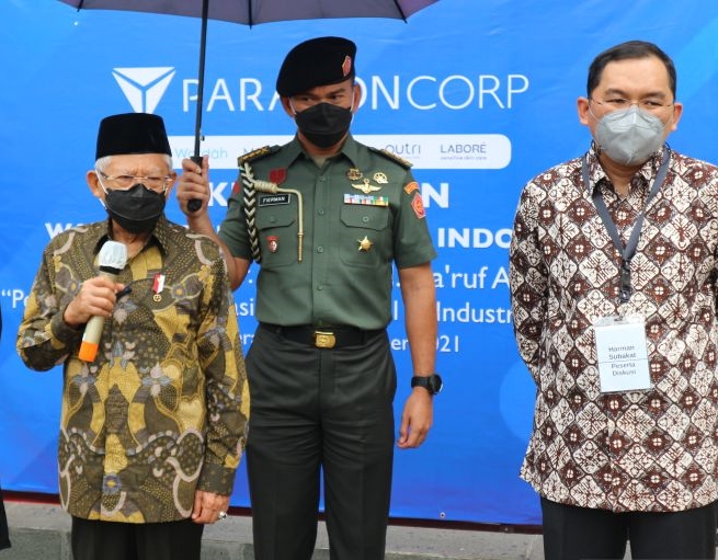Wapres Maruf sayangkan bahan baku produk halal masih impor Wapres Maruf sayangkan bahan baku produk halal masih impor