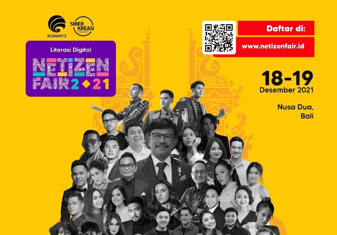 Jelajah lanskap digital melalui Literasi Digital Netizen Fair dan Sibekreasi Award 2021 Jelajah lanskap digital melalui Literasi Digital Netizen Fair dan Sibekreasi Award 2021