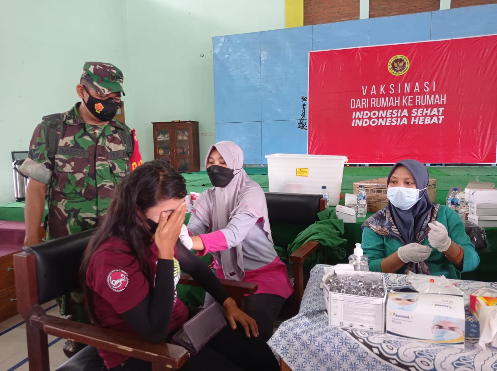 BIN Daerah Jateng gelar vaksinasi massal di Rembang BIN Daerah Jateng gelar vaksinasi massal di Rembang
