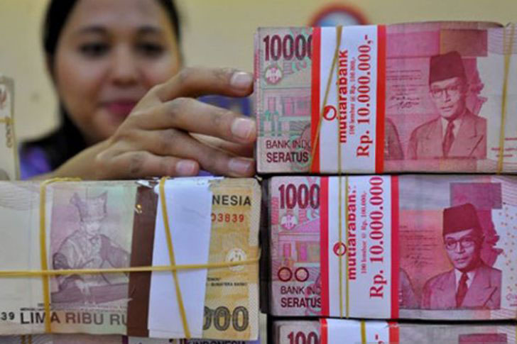 Rupiah Rabu pagi melemah 8 poin