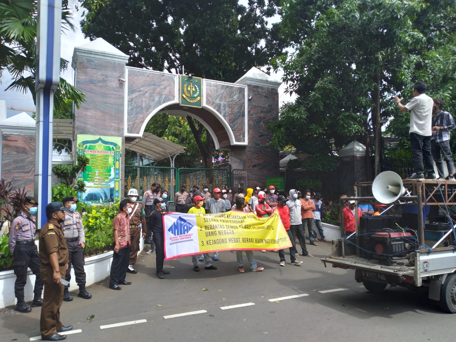 Gelar aksi, AMPAD dukung Jaksa Agung hukum mati koruptor Gelar aksi, AMPAD dukung Jaksa Agung hukum mati koruptor
