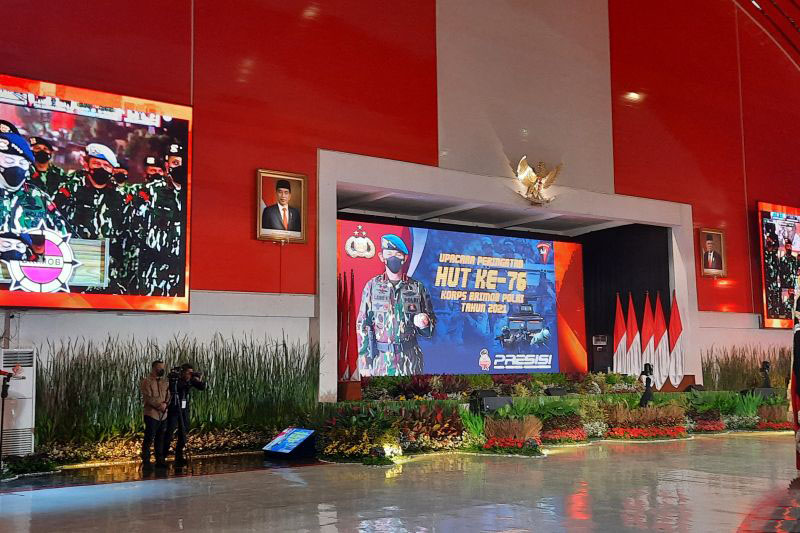 Kapolri Sigit ingatkan tantangan tugas Brimob semakin kompleks