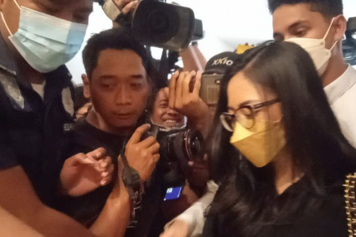 Rachel Vennya penuhi panggilan polisi sebagai tersangka