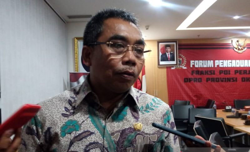 Ketua Fraksi PDIP minta DKI hapus anggaran TGUPP pada RAPBD 2022