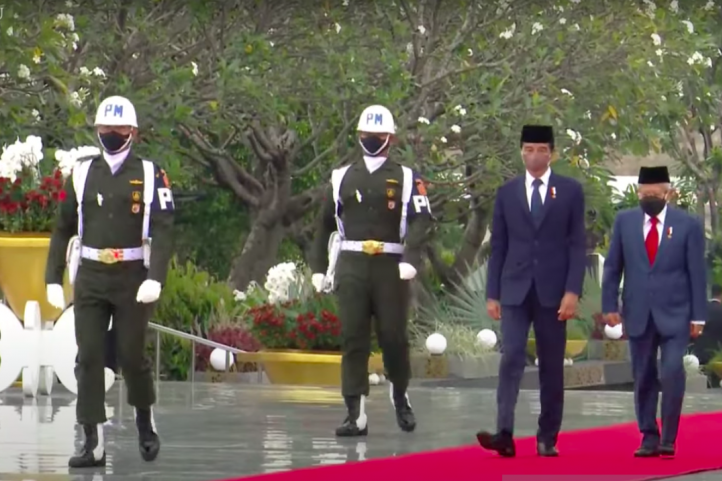 Presiden pimpin Upacara Ziarah Nasional Hari Pahlawan di TMP Kalibata
