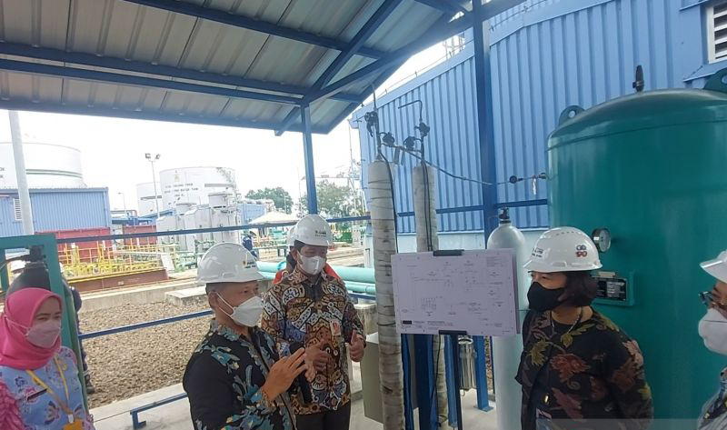 Indonesia Power salurkan oksigen untuk faskes di Jakarta Utara