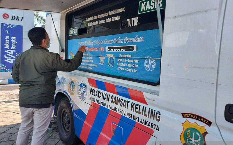 Polda Metro siapkan 14 titik Samsat Keliling di Jadetabek