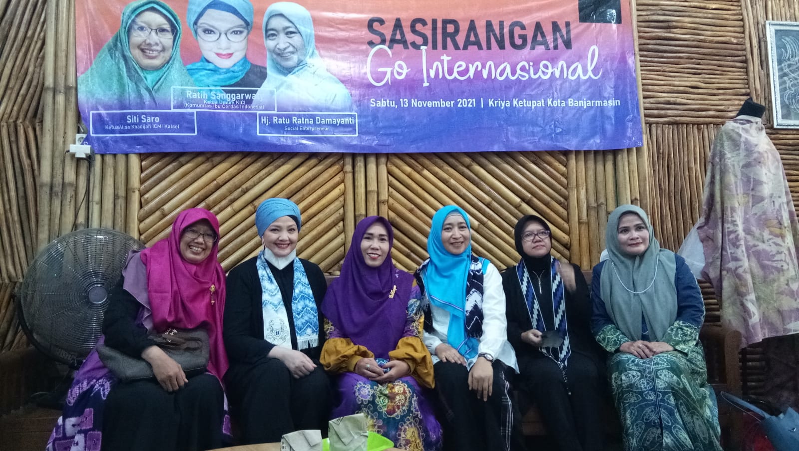 Bidang Perempuan DPN Partai Gelora temui pelaku UMKM Kalsel Bidang Perempuan DPN Partai Gelora temui pelaku UMKM Kalsel