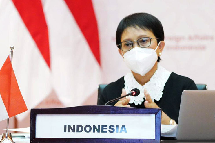 Menlu RI tegaskan pentingnya berbagi vaksin untuk capai target WHO
