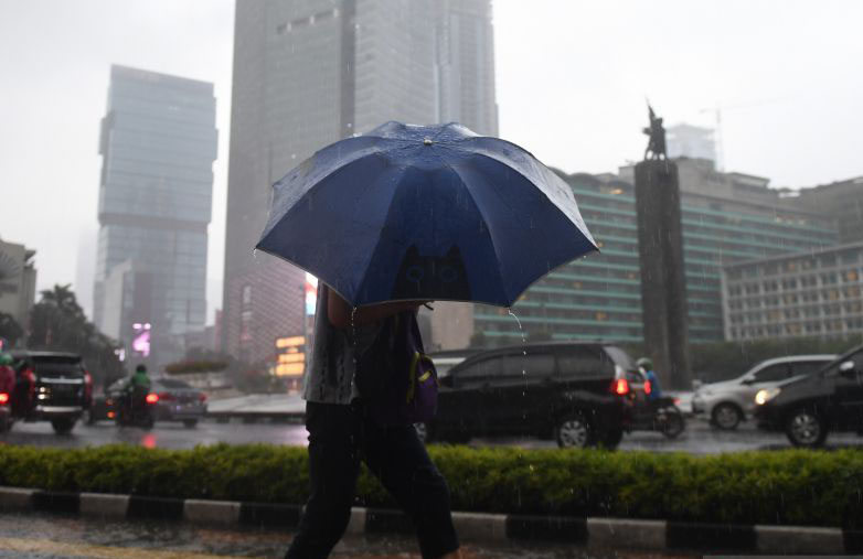Hujan diprakirakan guyur beberapa wilayah Jakarta Jumat