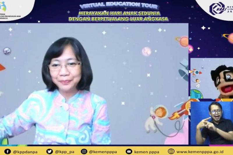 Hari Anak Sedunia KPPPA ajak anak ikuti Virtual Education Tour Hari Anak Sedunia KPPPA ajak anak ikuti Virtual Education Tour