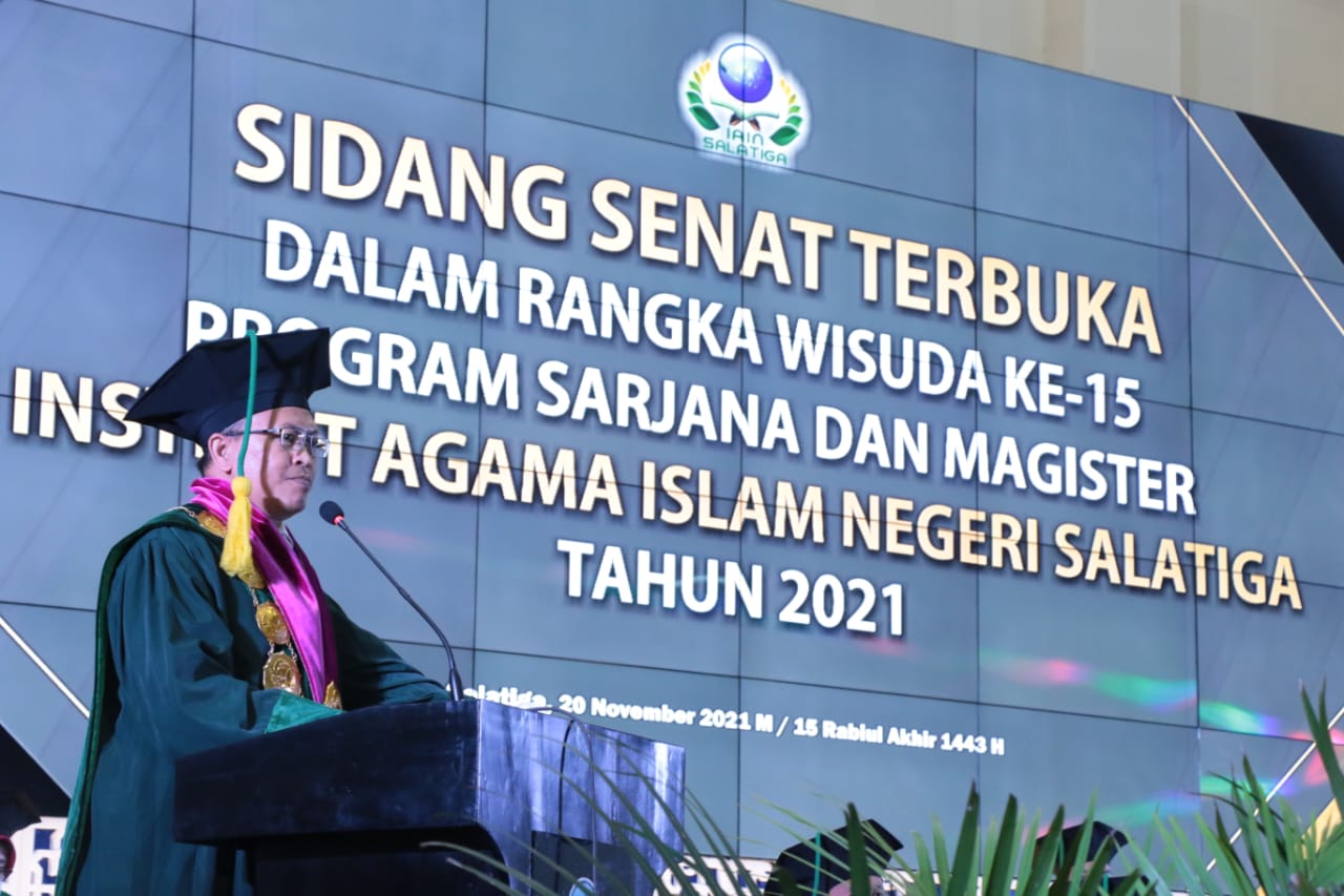 Wisuda ke-15, Rektor IAIN Salatiga minta wisudawan optimalkan ilmu dan kinerja Wisuda ke-15, Rektor IAIN Salatiga minta wisudawan optimalkan ilmu dan kinerja