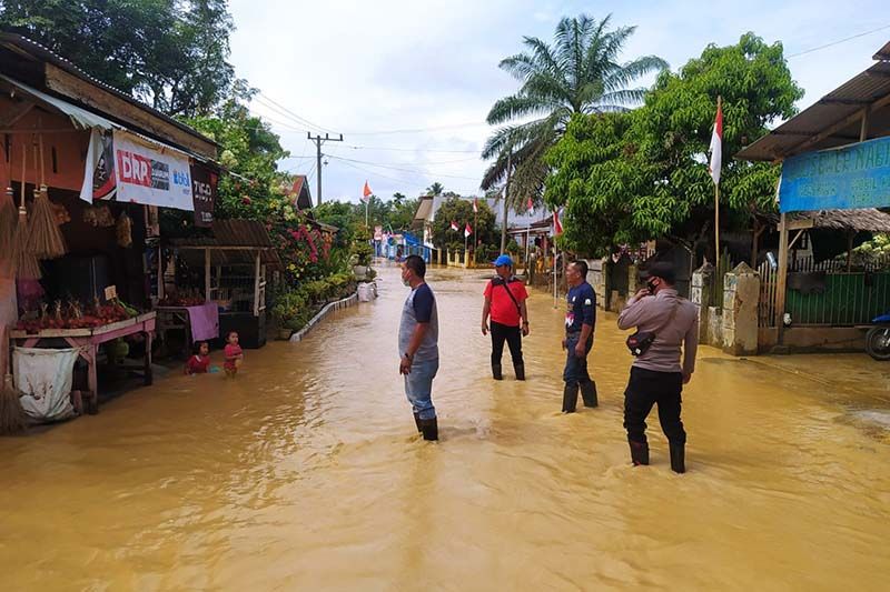 Banjir di Aceh Timur mulai surut