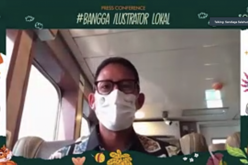 Menparekraf sebut ilustrator profesi bergengsi di industri kreatif Menparekraf sebut ilustrator profesi bergengsi di industri kreatif